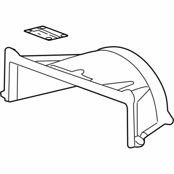 GMC Sierra 3500 HD Fan Shroud - 84943756