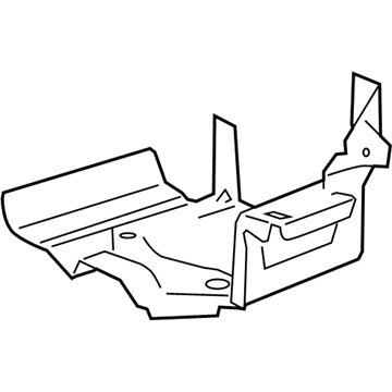 Pontiac 15793349 Battery Tray