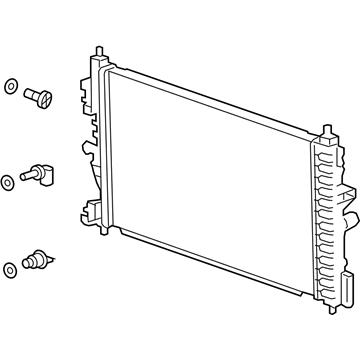 Chevy 13267668 Radiator