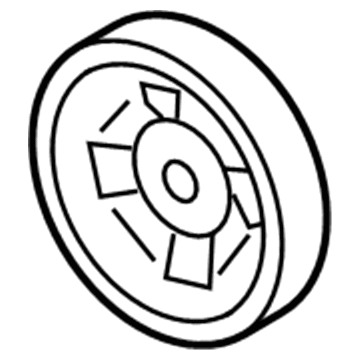 Chevy 92218308 Pulley