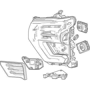 GM 85044249 HEADLAMP ASM-FRT