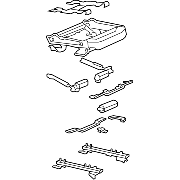 Cadillac 25941134 Cushion Frame