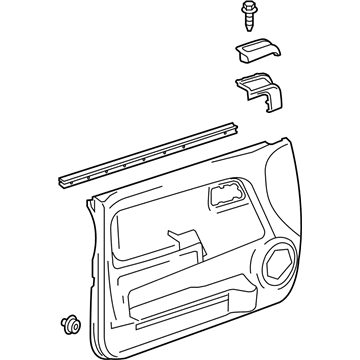 GMC 22759844 Door Trim Panel