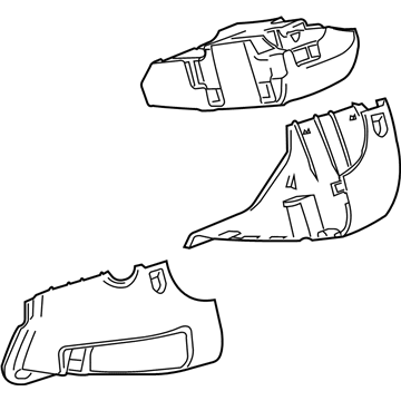 Cadillac 20847256 Lower Shroud