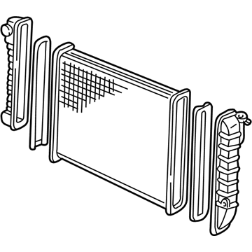 GM 89018542 Radiator Assembly