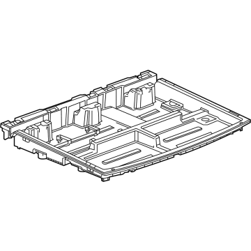 GM 86779728 Compartment Assembly, R/Cmpt Flr Stow Tr *Black