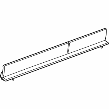 GM 84859768 Trim Assembly, R/Cmpt Flr Pnl Frt *Beige G