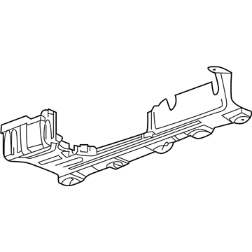 GMC Underbody Splash Shield - 84186046