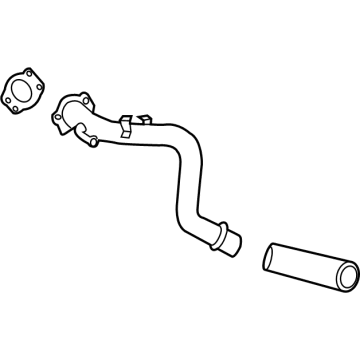 Chevy 12696173 Outlet Pipe