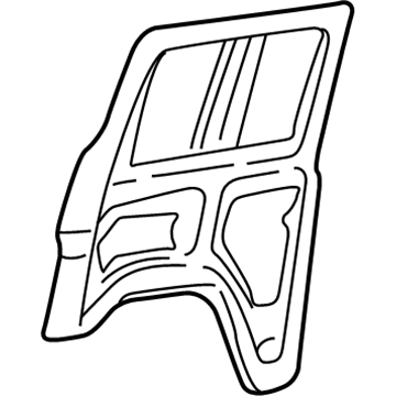 GM 15714534 PANEL, Fuel Door & Body Side