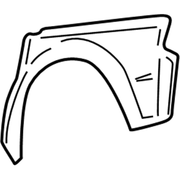 GM 14056022 Panel, Body Side Outer Lower