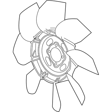 Chevy 15877356 Fan Blade