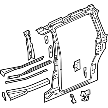 Buick 89025299 Inner Uniside