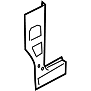 Oldsmobile 12529829 Pillar Reinforcement
