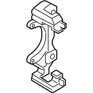 Saturn Brake Caliper Bracket - 93179706