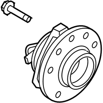 Saturn 93178652 Hub & Bearing