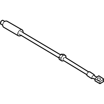 Saturn 13136715 Brake Hose