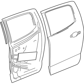 GMC 23360174 Door Shell