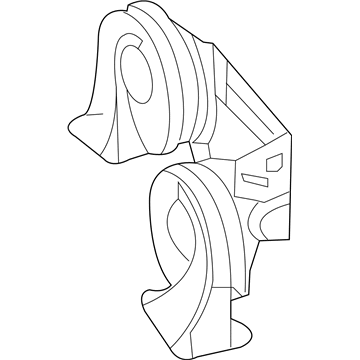 Buick 84594588 High Note Horn