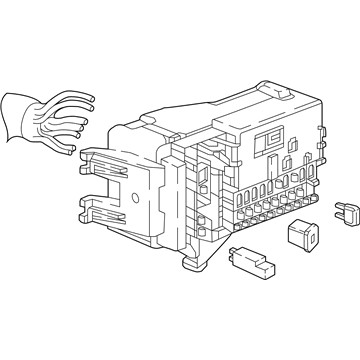 2019 Chevy Cruze Fuse Box - 13446492