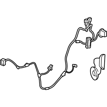 GM 20815382 Harness Assembly, Front Side Door Door Wiring