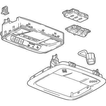 Chevy 84439227 Overhead Console