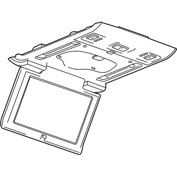 GM 84416469 Display Assembly, Video Aux *Ash Gray R