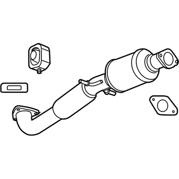 Buick 20907480 Front Pipe