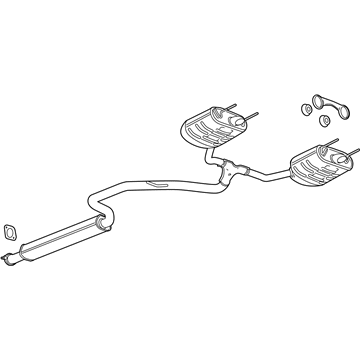 Buick 23416464 Muffler & Pipe