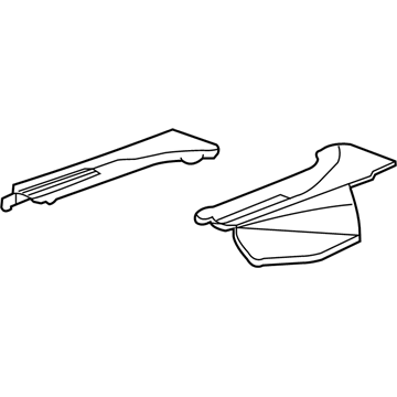 GM 92249490 Extension, Rear Compartment Floor Panel