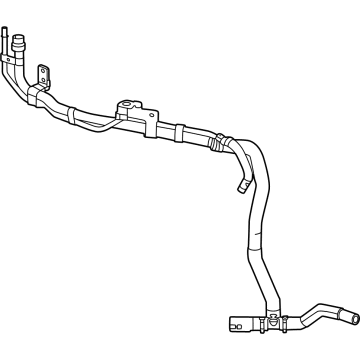 GM 86824566 PIPE ASM-W/PMP INL