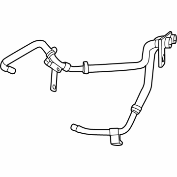 Chevy 86798542 Water Hose Assembly