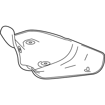 GM 42444586 Shield, Fuel Tank Heat