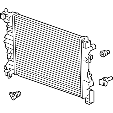 Chevy 95298552 Radiator