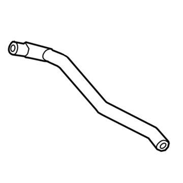 GM 96968691 Radiator Surge Tank Outlet Hose