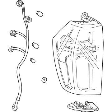 GM 84849417 Lamp Assembly, Rear Body Structure Stop