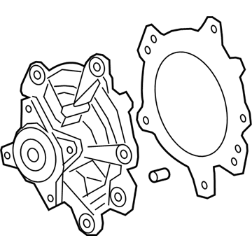 Cadillac 12686208 Water Pump