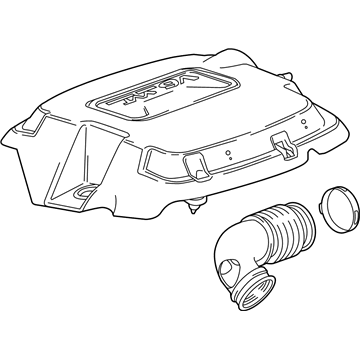 GMC 84556718 Engine Cover