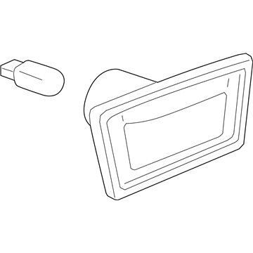 GM 13497995 Lamp Assembly, Front Side Turn Signal