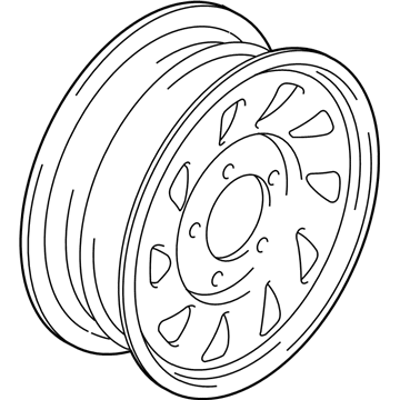 Chevy 91175609 Wheel, Steel