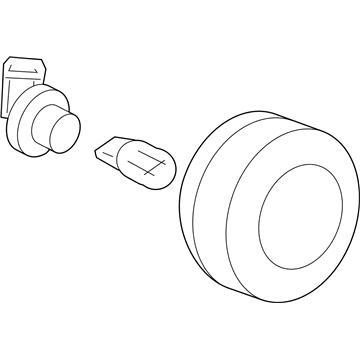 Chevy 20861472 Backup Lamp Assembly