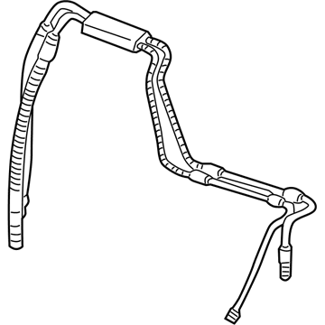 Oldsmobile 26095038 Power Steering Return Hose