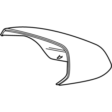 2024 Chevy Corvette Mirror Cover - 84632142