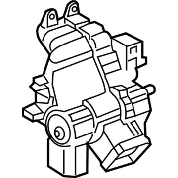 Cadillac 84081096 Outlet Duct