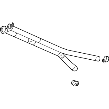 GM 25839157 Exhaust Pipe Assembly