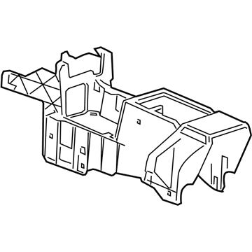 GMC 25818448 Console Base