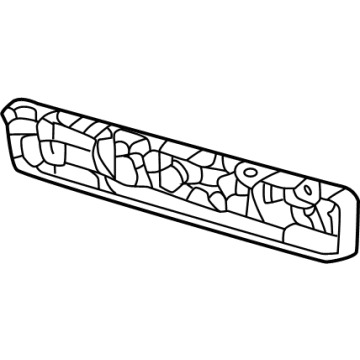 GM 84864173 Guide Assembly, Rear Bpr Fascia