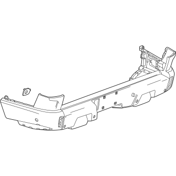 GMC 85566306 Bumper Cover