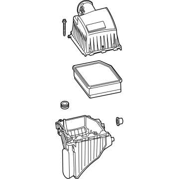 Cadillac 84964491 Air Cleaner Assembly