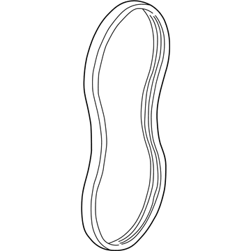 Pontiac 12588408 Serpentine Belt